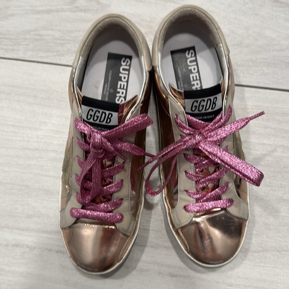 Golden Goose Super Star - Rose Gold Great used condition - Picture 5 of 7